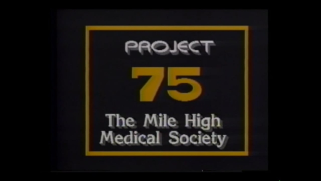 Trailer for Project 75 The Mile High Society